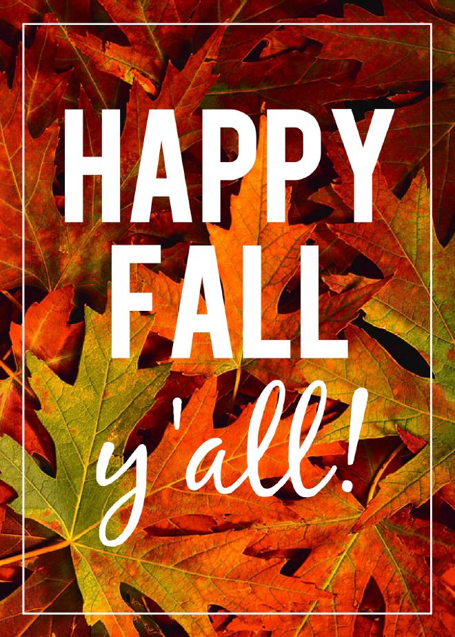 First day of Fall!